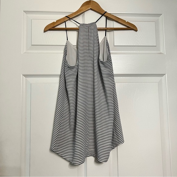 Express X-small Striped Black and White Women's Top - Picture 2 of 3